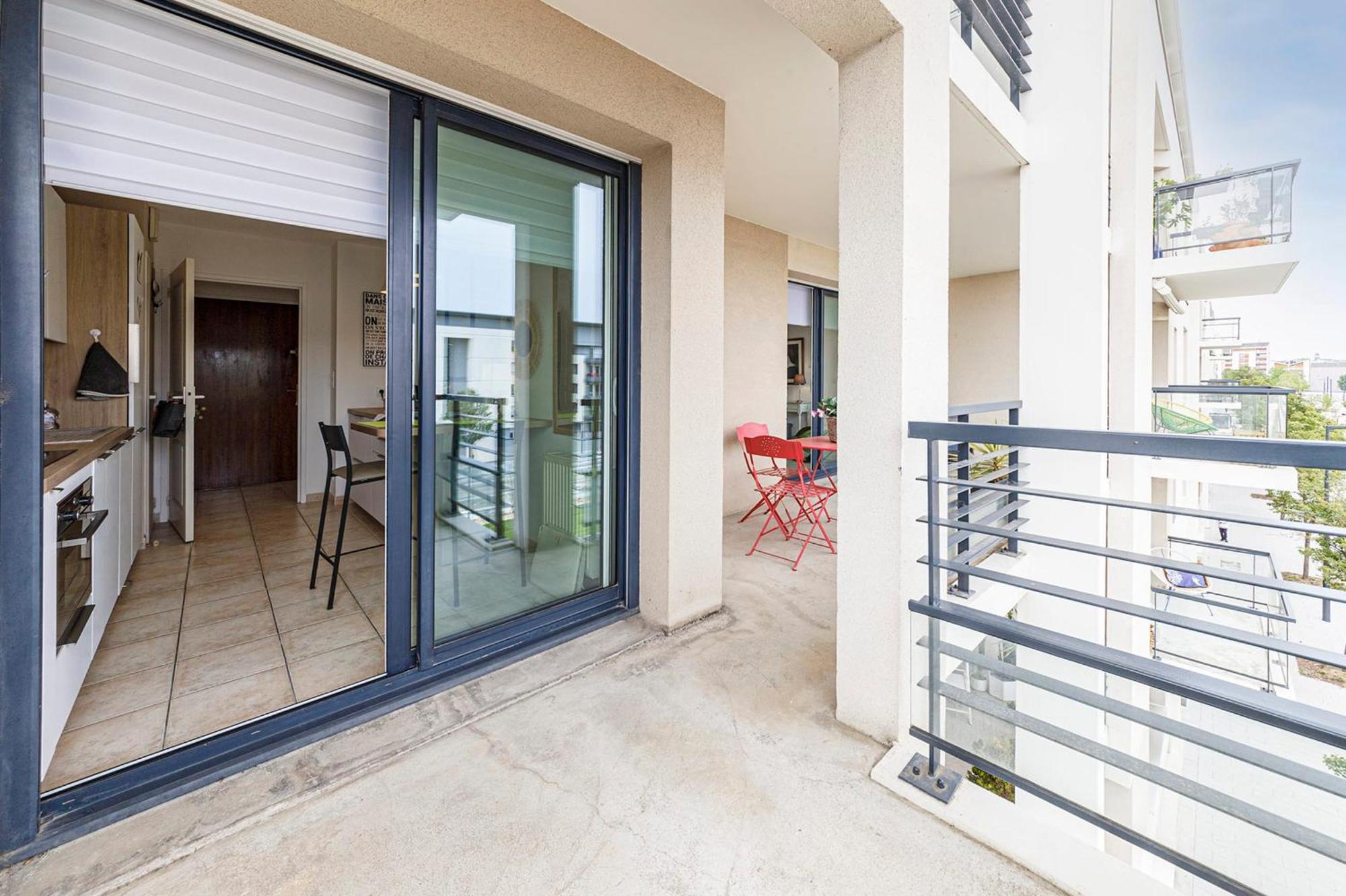 L'Aragon Wifi Balcon Vue La Maine Apartment Angers Exterior photo